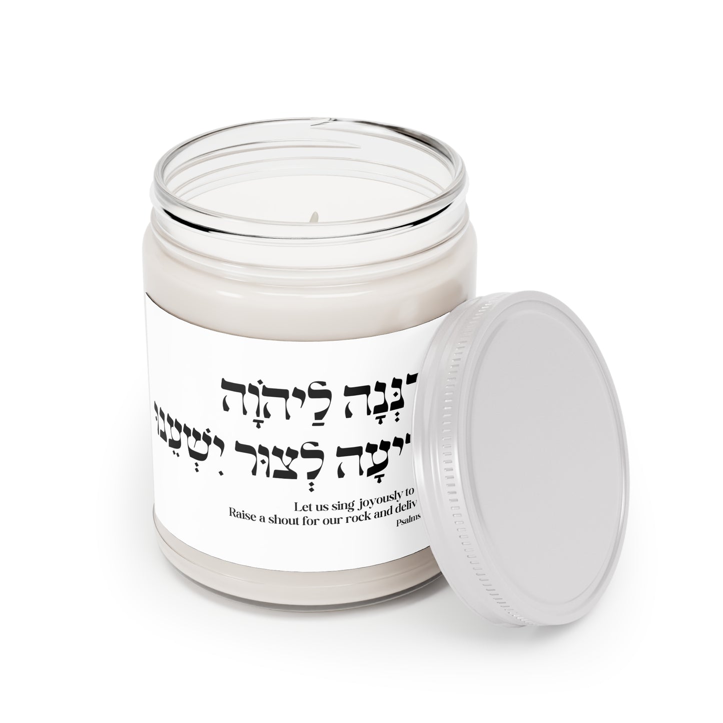 "Let us Sing Joyously" Scented Candle, 9oz