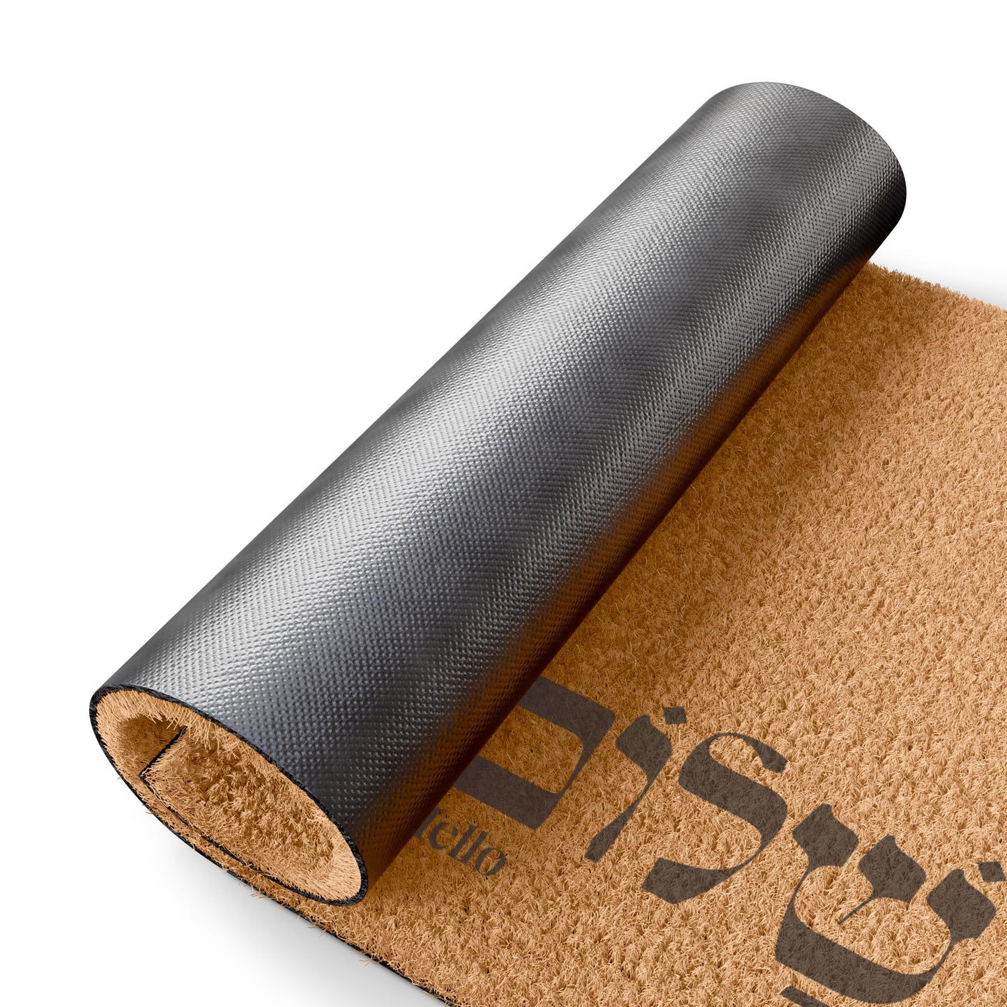 "Shalom" Doormat with Hebrew Greetings - Perfect for Home Entryways