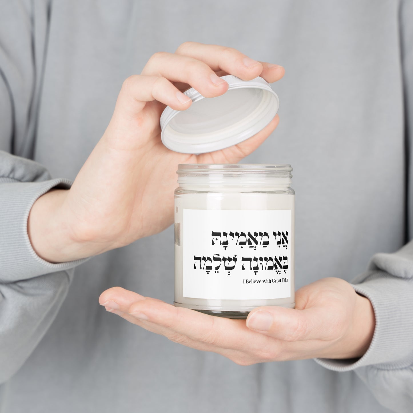 "I believe with Great Faith" (F) Scented Candles, 9oz