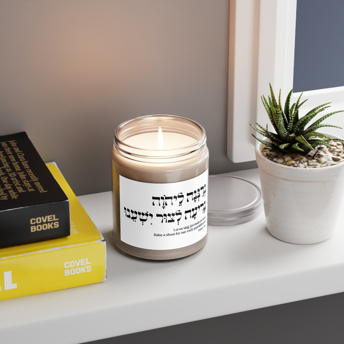 "Let us Sing Joyously" Scented Candle, 9oz